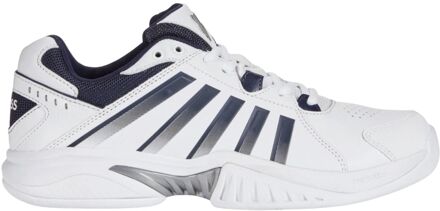 K-Swiss Receiver V Tennisschoenen Heren-Wit,Donkerblauw - 42.5