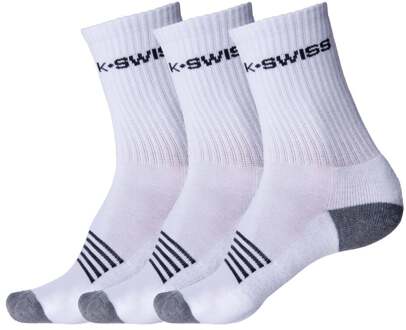 K-Swiss Sportsokken - Wit - 3 Paar