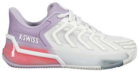 K-Swiss ULTRASHOT 4 CLY Clay Tennisschoenen Dames-wit, mauve - 39.5