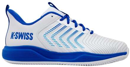 K-Swiss ULTRASHOT LIGHT Clay Tennisschoenen Heren-wit, blauw - 43
