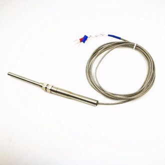 K Type 2 M Kabel 50mm Sonde Hoofd Thermokoppel Temperatuur Sensor M8 Diameter 5mm