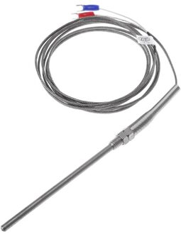 K Type Thermokoppel 2M Kabel M8 Draad Temperatuur Sensor Probe 50Mm/100Mm/200Mm