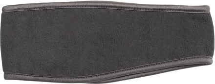 K-up winter hoofdband Sport - oorwarmer - antraciet - fleece - volwassenen