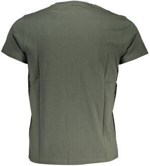 K-WAY Basis T-shirt Korte Mouwen Ronde Hals Tee Donkergroen