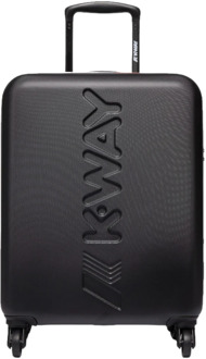 K-WAY Compacte Reistrolley K-Way , Black , Unisex - ONE Size