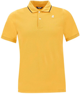 K-WAY Gele T-shirts en Polos K-Way , Yellow , Heren - Xl,L,M,S,3Xl