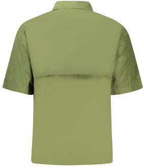 K-WAY Korte Mouwen Zipshirt Salie Groen