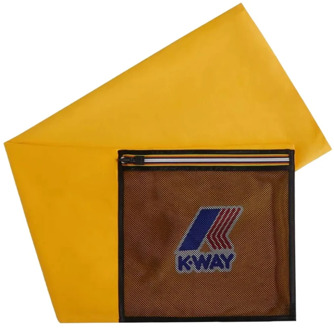 K-WAY Microfiber Strandhanddoek K-Way , Yellow , Unisex - ONE Size