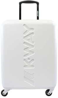 K-WAY Reistassen en Trolleys K-Way , White , Unisex - ONE Size