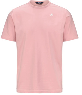 K-WAY T-Shirts K-Way , Pink , Heren - Xl,L,M,S