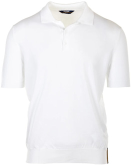 K-WAY Witte T-shirts en Polos Pleyne K-Way , White , Heren - Xl,L,M,S