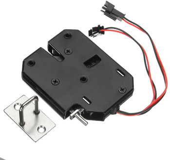 K02 12V DC 2A Electric Magnetic Lock Intelligent Cabinet Door Lock Fail Secure with Feedback Signal Express Multifunction Lock