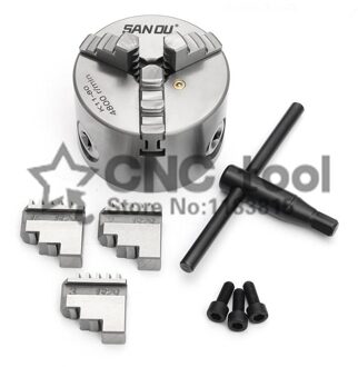 K11-80 Hoge Precisie Drie/3 Klauwplaat Zelfcentrerende Klauwplaten 80 Mm 3 Inch Voor Mechanische Draaibank, mini Draaibank