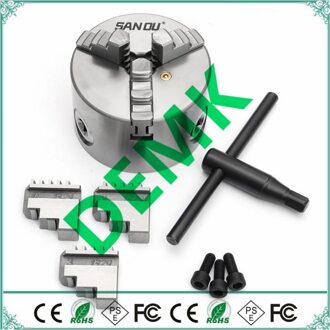 K11-80 K11 80 Hoge Precisie Drie/3 Klauwplaat Zelfcentrerende Klauwplaten 80Mm 3 Inch Voor mechanische Draaibank, mini Draaibank