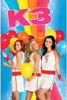 K3 poster k3 ballonnen 61 x 92 cm