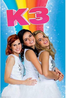 K3 poster k3 regenboog 61 x 92 cm