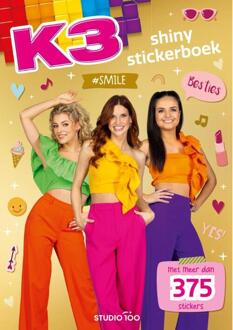 K3 : stickerboek - Shiny stickers -  Gert Verhulst (ISBN: 9789462777491)