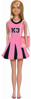 K3 Tienerpop Cheerleader Jurk - Roze