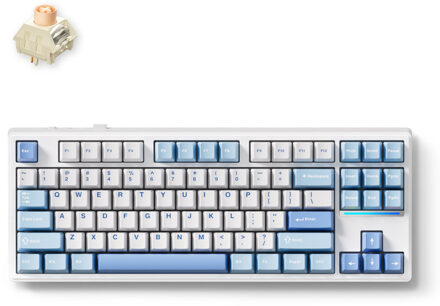 K87 Blue Icy Creamsicle Mechanical Toetsenbord