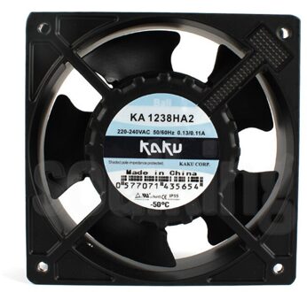 KA1238HA2 220V 12038 Bal Uitgaande Waterdichte Fan 6 Maanden Garantie