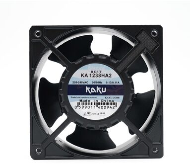 KA1238HA2 Lood Draad Type Originele Kaku 220V 0.13A Metal Blade Fan Waterdicht En Hittebestendig Axiale Ventilator bal termimal