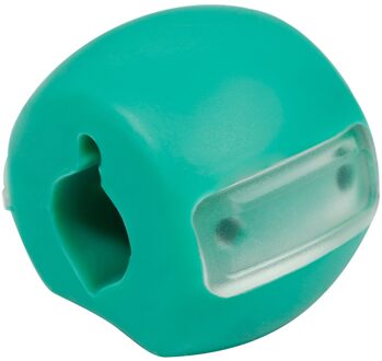 Kaak Exerciser Food-Grade Silicagel Chew Ball Spier Training Fitness Bal Hals Gezicht Toning Jawrsize Kaak Spier Training groen