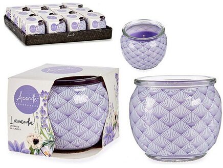 Kaars Lavendar Violet (7,6X6,5X7,6 Cm)