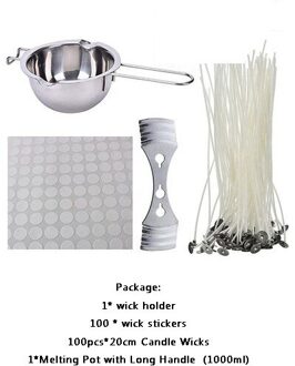 Kaars Maken Kit Diy Kaarsen Craft Tool Set Met Make Gieten Pot Lont Wax Sticker Home Handgemaakte Maken Sets Met maatbeker