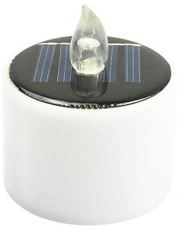 Kaarsen Vlamloze Oplaadbare Led Kaarsen Licht Solar Kaarsen Licht Thee Lampen Voor Thuis Bar Slaapkamer Woonkamer Tuin