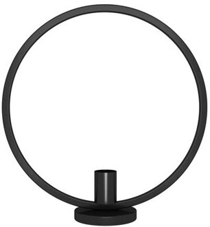 Kaarshouder Ring Vorm Metalen Iron Decoratieve Kandelaar Voor Party Bruiloft Eettafel Middelpunt Tafel Ornamenten Home Decor A1