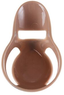 Kaart Rand Type Egg White Yolk Separator Huishoudelijke Separator Bakken Accessoires Keuken Gereedschap Bruin