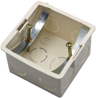 Kaart Reparatie Socket Cassette Stutten Installeren Universele Met Schroeven Elektronische Doos 86 Soort Thuis Schakelaar Wit Duurzaam Panel