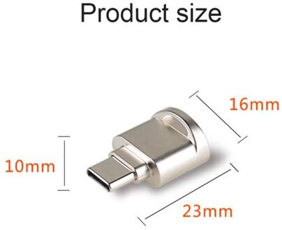 Kaartlezer Mini Draagbare Type C Micro Sd-geheugenkaart Tf Otg Reader Usb Adapter 3.1 Kaartlezer Voor Telefoon windows9/8