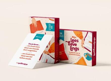 Kaartspel - Mijn leeslievelings -  Daniëlle Heerens (ISBN: 9789088974724)