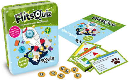 Kaartspel Squla Flitsquiz Groep 1/2/3