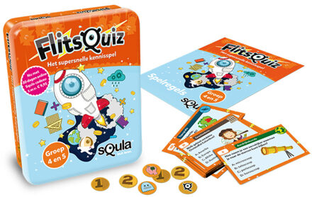 Kaartspel Squla Flitsquiz Groep 4/5