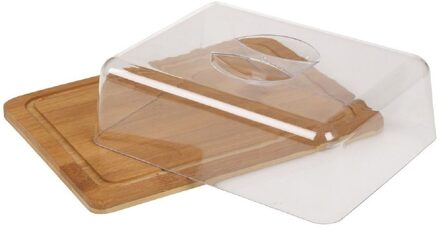 Kaas opbergdoos - met deksel - 25 x 20 cm - Kaasplanken - Opbergdoos