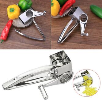 Kaas Rasp Keuken Helper Gereedschap Rotary Stalen Messen Roestvrij Kaasrasp