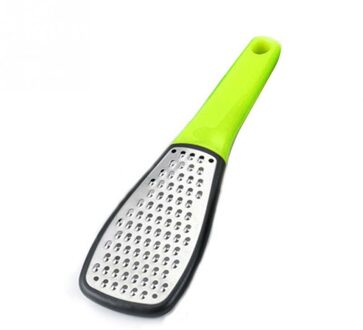 Kaas Rasp Multifunctionele Rvs Scherp Groente Fruit Tool Hand Aangezwengeld Kaas Schaafmachine Chocolade Rotary Slicer groen Narrow kant