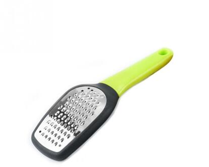 Kaas Rasp Multifunctionele Rvs Scherp Groente Fruit Tool Hand Aangezwengeld Kaas Schaafmachine Chocolade Rotary Slicer groen Wide kant