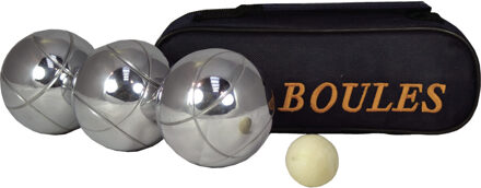 Kaatsbal ballen gooien jeu de boules set in draagtas - Jeu de Boules