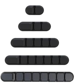 Kabel Houder Organizer Winder Kabel Klem, Silicone Zelfklevend, Non-marking Desktop Kabel Organizer stijl 1