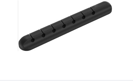 Kabel Houder Siliconen Kabel Organisator Flexibele Usb Winder Management Voor Muis Hoofdtelefoon Oortelefoon Duurzaam Tool 7 Clips