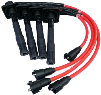 Kabel Kit Bougiekabel Ontsteking Kabel 90919-22386 90919-22400 3SFE 4SFE 5SFE Voor Toyota Camry Mark ii RAV4 Vista
