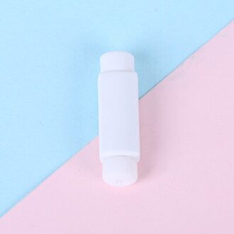 Kabel Protector Datalijn Kleuren Koord Protector Beschermhoes Lange Grootte Kabelhaspel Cover Voor Iphone Usb-oplaadkabel wit