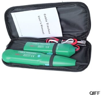 Kabel Tester voor UTP STP Cat5 Cat6 RJ45 LAN Netwerk RJ11 Telefoon Wire Tracker Tracer Finder Pouch Professionele MS6812 Augustus 12