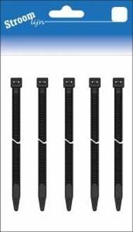 Kabelbundelb. 2,5x100mm zwart 100 stuks