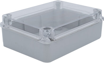 Kabeldoos - Lasdoos - Velvalux Panoboxpro - Verdeeldoos - IP65 - IK10 - 110x150x70mm - Grijs - Transparant Deksel