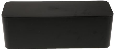 Kabelmanagement Doos Cord Organizer 16 'Cover Verbergen Verbergen Draad Plug Zwart