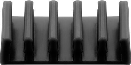 Kabelmanagerset Zelfklevend 70433 Zwart 2 stuk(s)